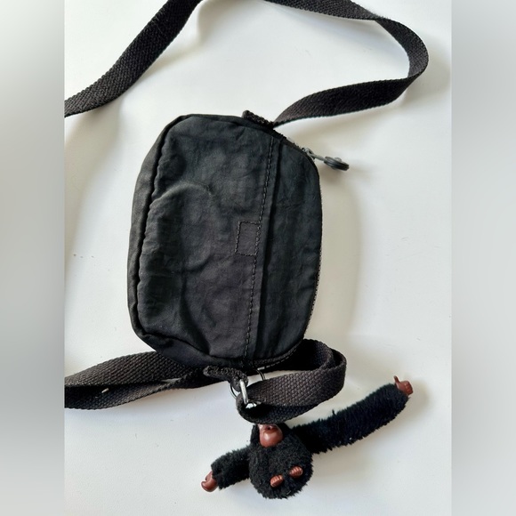 Kipling Darold Mini Crossbody bag with Monkey Keychain, black - Picture 5 of 7